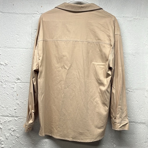 NEW rachel paige cotton button down SIZE SMALL OVERSIZED - Picture 3 of 3